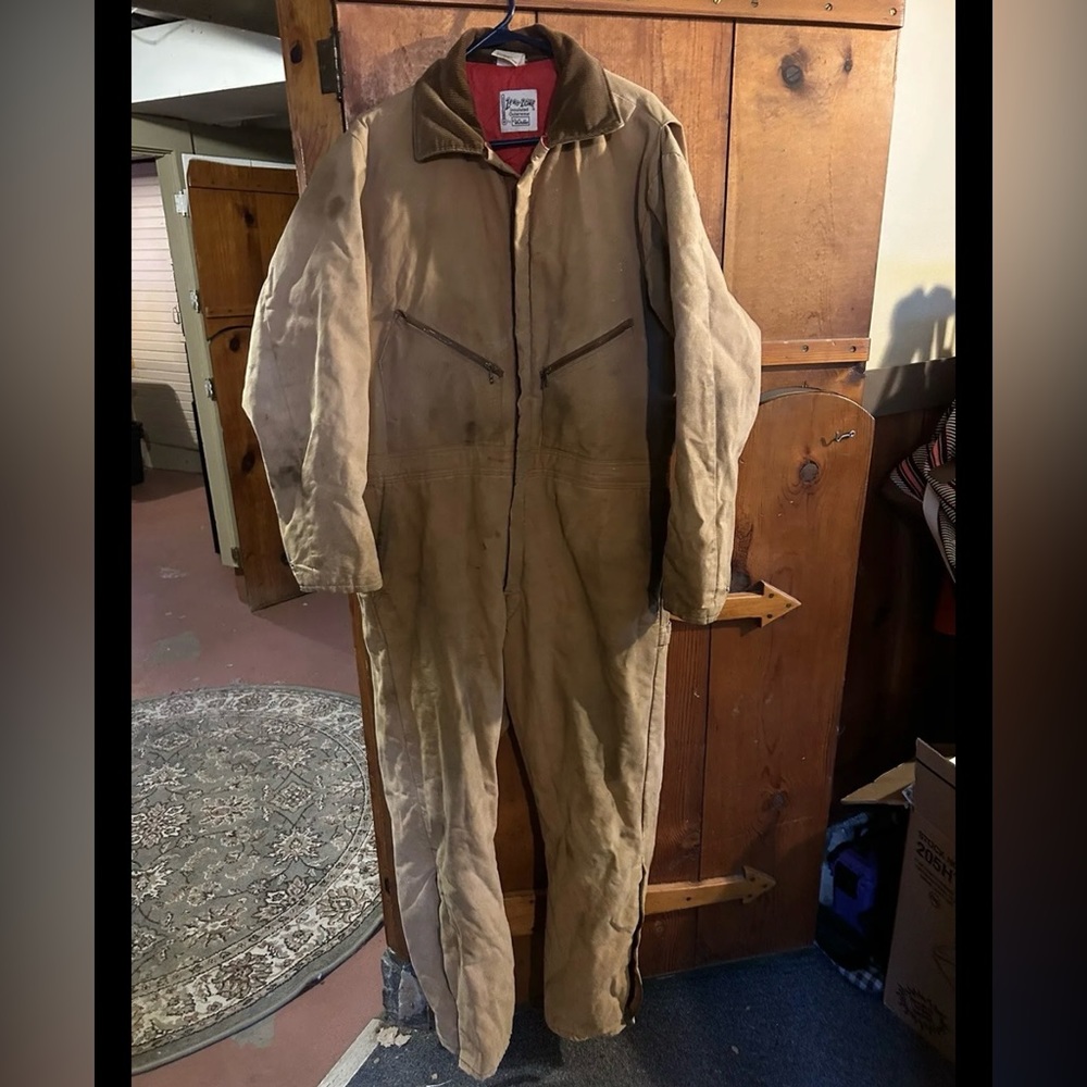 Vintage Zero zone by walls full body insulated jumpsuit